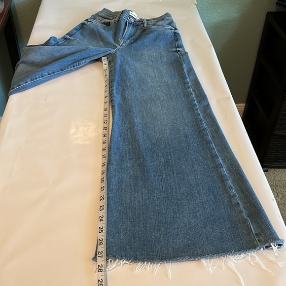 Frame Denim Le Palazzo Crop High Rise Size 26 - Picture 7 of 16